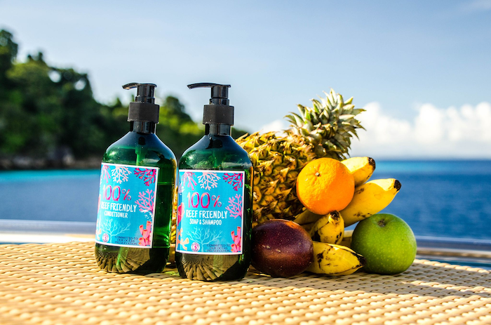 Eco-friendly biodegradable shampoo and toiletries