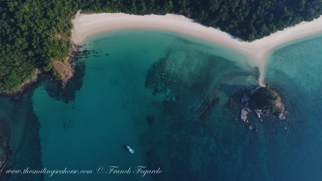 Tropical scenery in the Mergui Archipelago