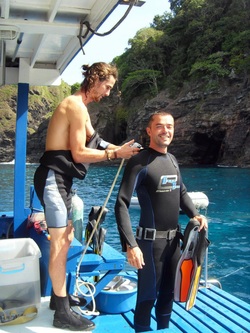 Dive professional training with The Smiling Seahorse